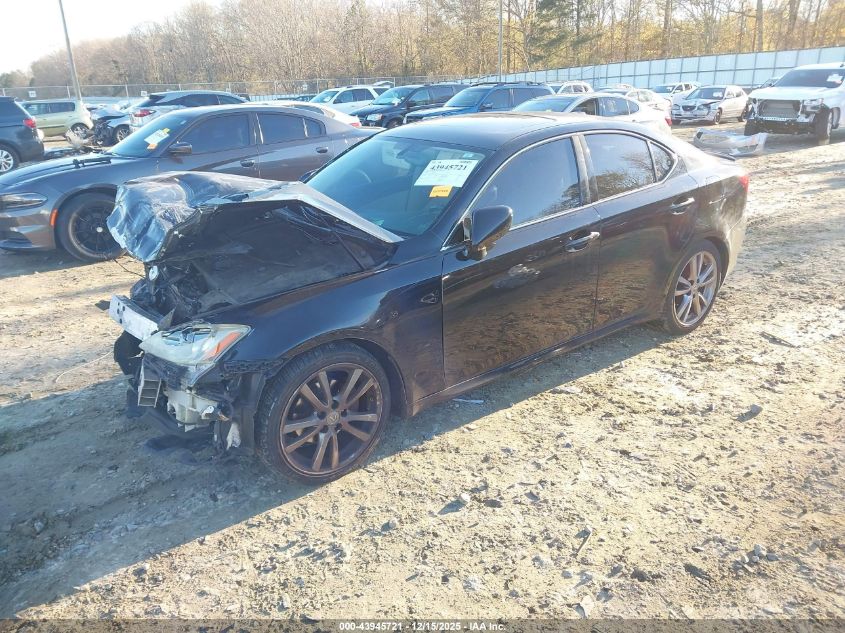 2008 Lexus Is 250 VIN: JTHBK262285067056 Lot: 43945721