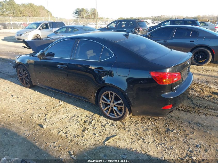 2008 Lexus Is 250 VIN: JTHBK262285067056 Lot: 43945721
