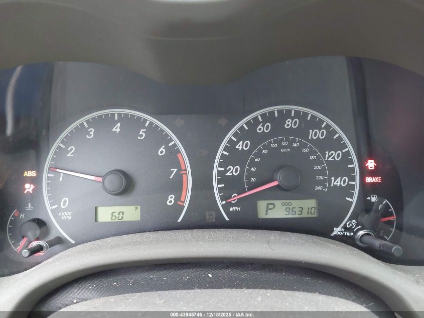 2010 Toyota Corolla Le VIN: 1NXBU4EE8AZ246793 Lot: 43945746