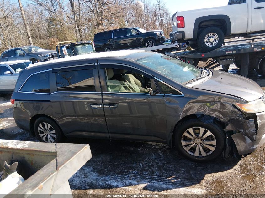 2016 Honda Odyssey Se VIN: 5FNRL5H35GB040192 Lot: 43945751