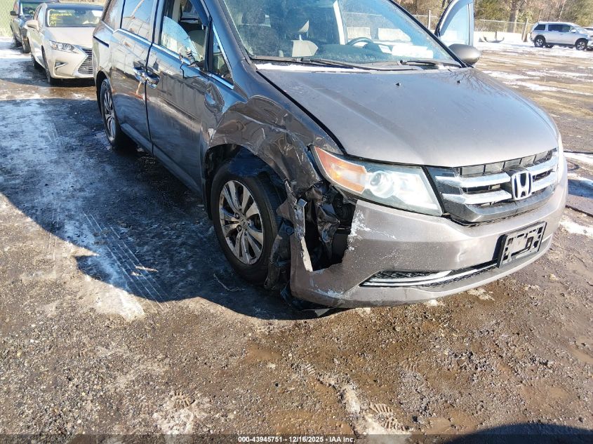 2016 Honda Odyssey Se VIN: 5FNRL5H35GB040192 Lot: 43945751