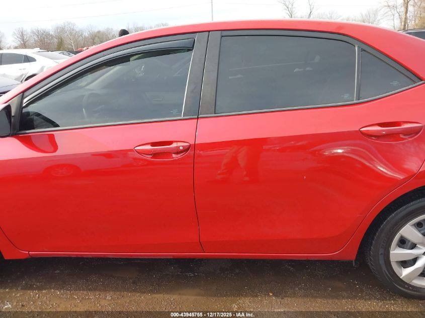 2016 Toyota Corolla Le VIN: 2T1BURHE5GC510717 Lot: 43945755