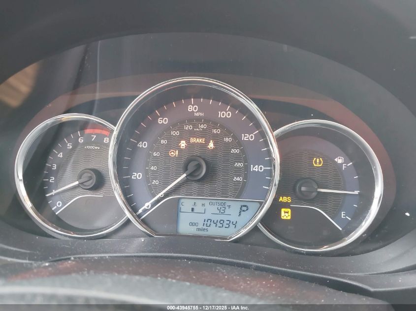 2016 Toyota Corolla Le VIN: 2T1BURHE5GC510717 Lot: 43945755