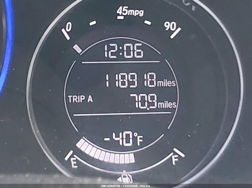 2017 Honda Hr-V Lx VIN: 3CZRU5H31HM708543 Lot: 43945756