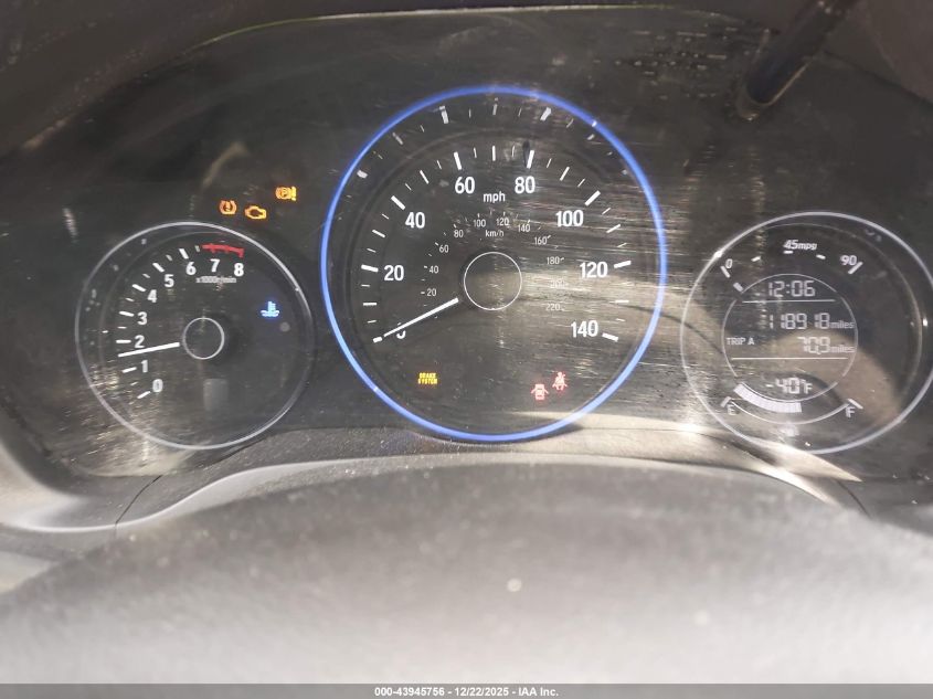 2017 Honda Hr-V Lx VIN: 3CZRU5H31HM708543 Lot: 43945756