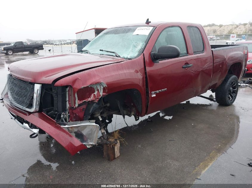 2013 GMC Sierra 1500 Sle VIN: 1GTR2VE77DZ197092 Lot: 43945765