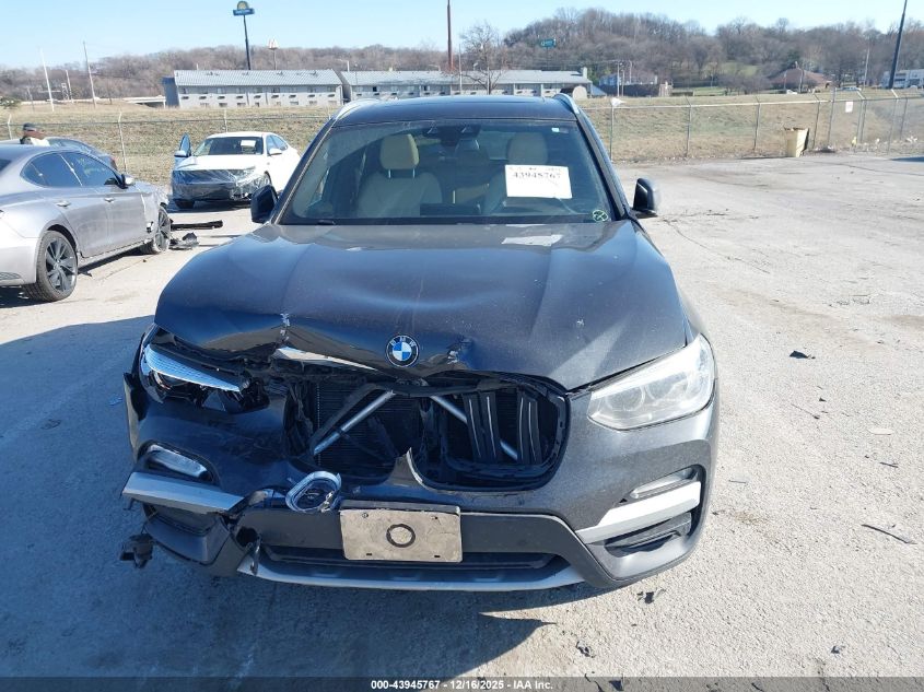 2019 BMW X3 xDrive30I VIN: 5UXTR9C56KLR05910 Lot: 43945767