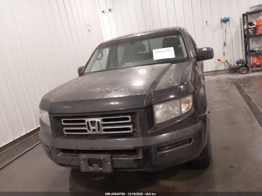 2007 Honda Ridgeline Rtl VIN: 2HJYK16527H540778 Lot: 43945769
