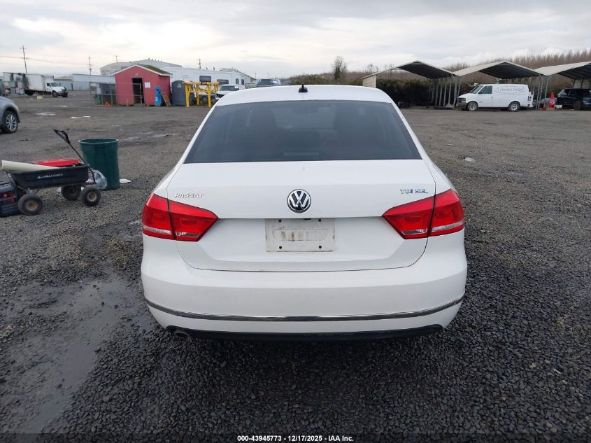 2013 Volkswagen Passat 2.0L Tdi Sel Premium VIN: 1VWCN7A33DC102443 Lot: 43945773