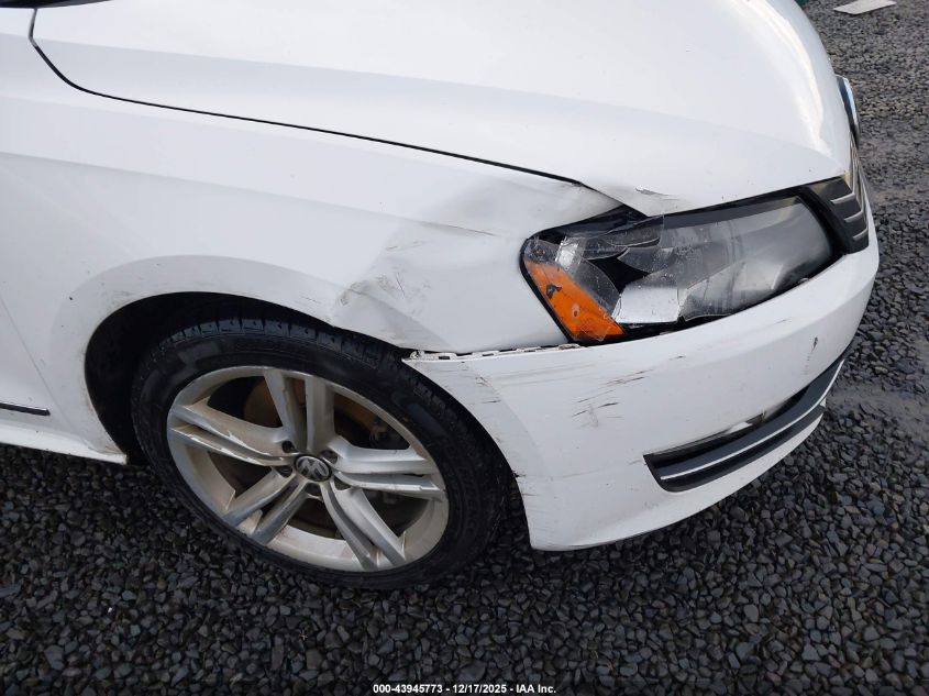 2013 Volkswagen Passat 2.0L Tdi Sel Premium VIN: 1VWCN7A33DC102443 Lot: 43945773