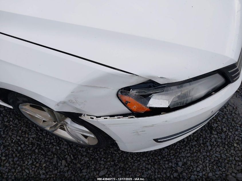 2013 Volkswagen Passat 2.0L Tdi Sel Premium VIN: 1VWCN7A33DC102443 Lot: 43945773