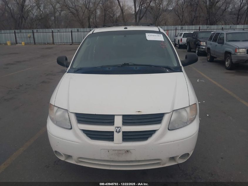 2007 Dodge Grand Caravan Sxt VIN: 2D4GP44L07R319049 Lot: 43945783