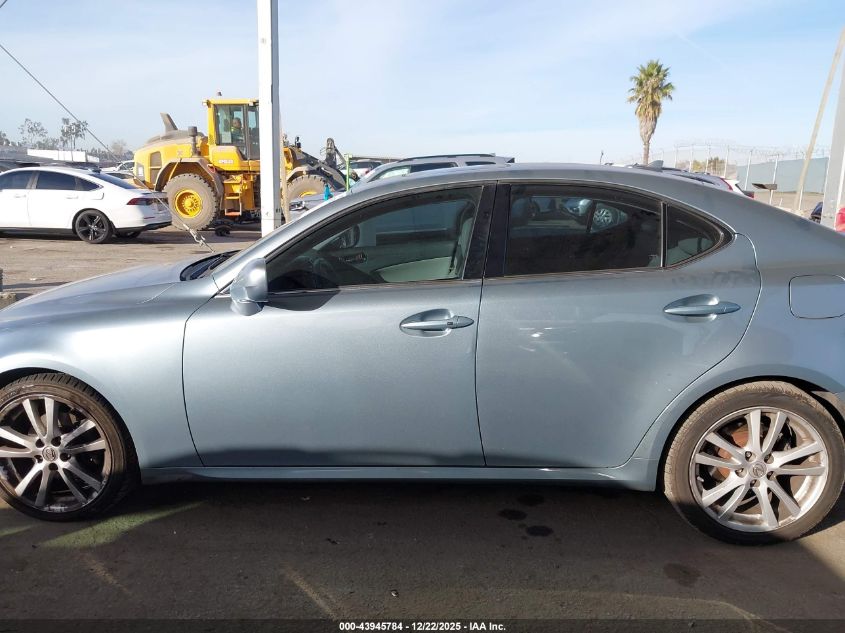 2007 Lexus Is 250 VIN: JTHBK262475049916 Lot: 43945784
