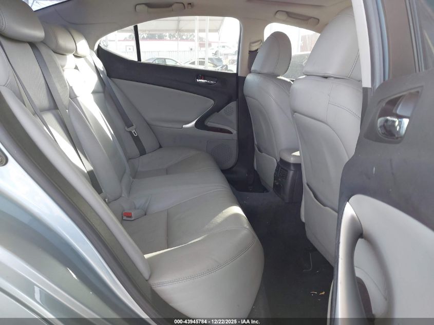 2007 Lexus Is 250 VIN: JTHBK262475049916 Lot: 43945784