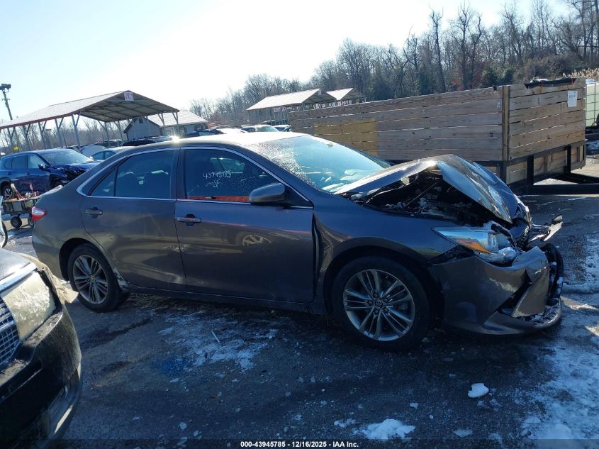 2015 Toyota Camry Se VIN: 4T1BF1FK8FU073586 Lot: 43945785