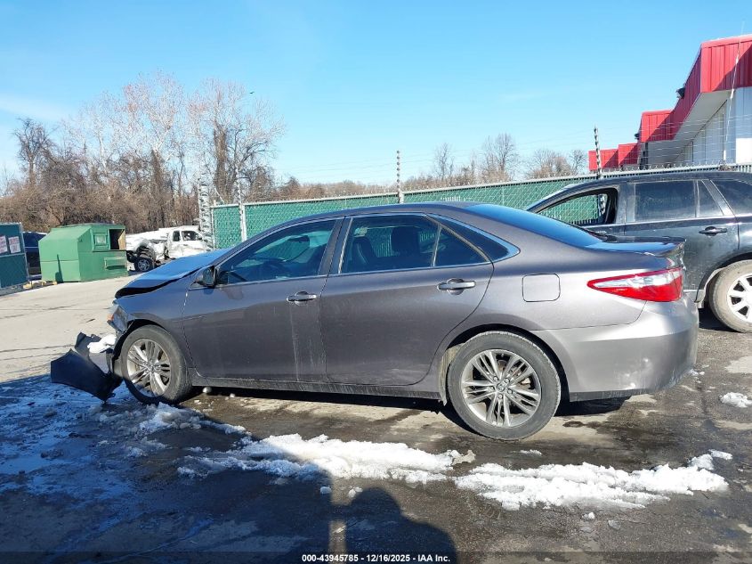 2015 Toyota Camry Se VIN: 4T1BF1FK8FU073586 Lot: 43945785