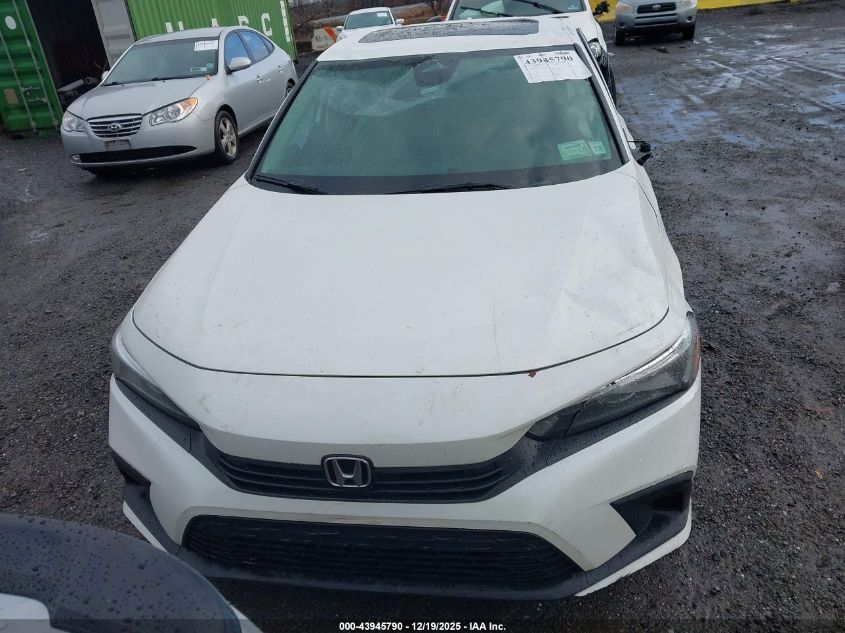 2022 Honda Civic Ex VIN: JHMFE1F78NX002095 Lot: 43945790