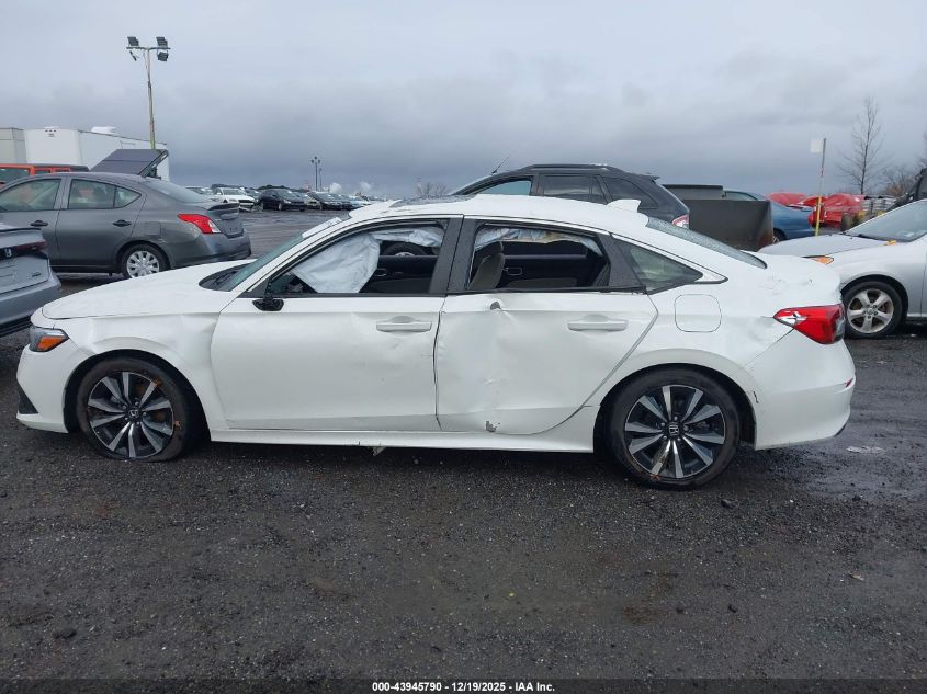 2022 Honda Civic Ex VIN: JHMFE1F78NX002095 Lot: 43945790