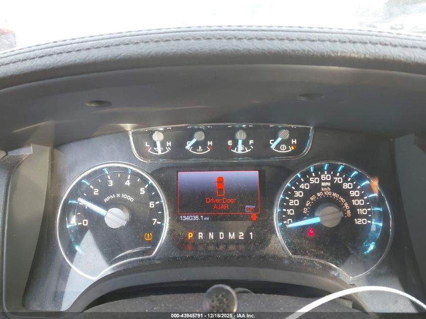 2012 Ford F-150 Lariat VIN: 1FTFW1EF1CKE17289 Lot: 43945791