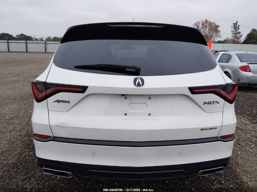 2022 Acura Mdx A-Spec Package VIN: 5J8YE1H00NL050659 Lot: 43945796