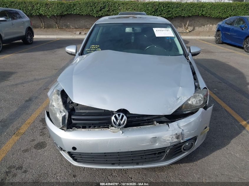 2011 Volkswagen Golf Tdi 2-Door VIN: WVWMM7AJ5BW015633 Lot: 43945797