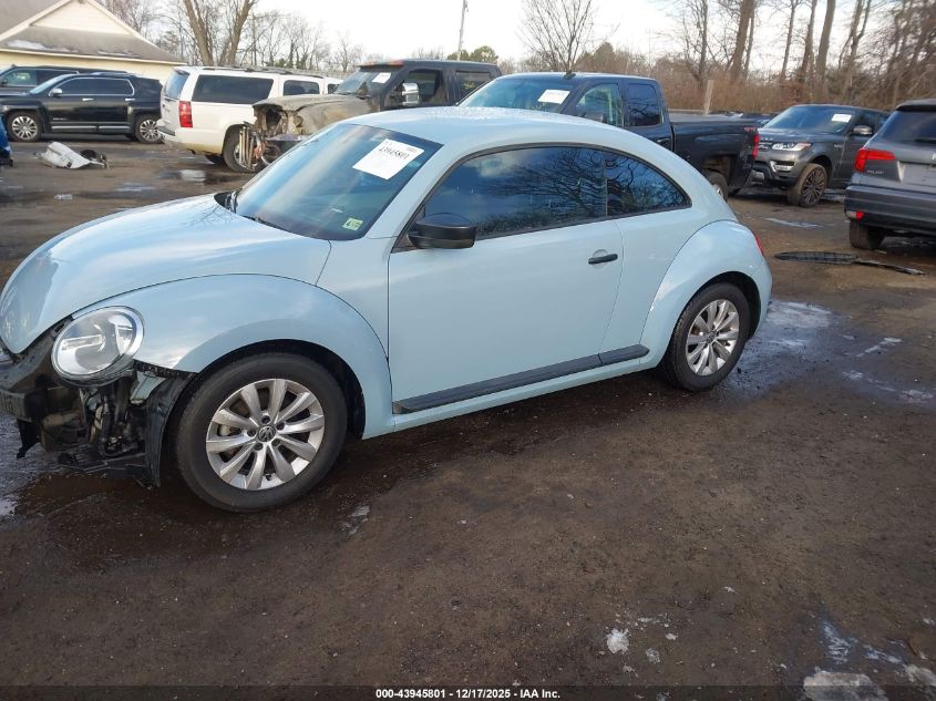 2015 Volkswagen Beetle 1.8T Fleet Edition VIN: 3VWF17AT2FM642196 Lot: 43945801