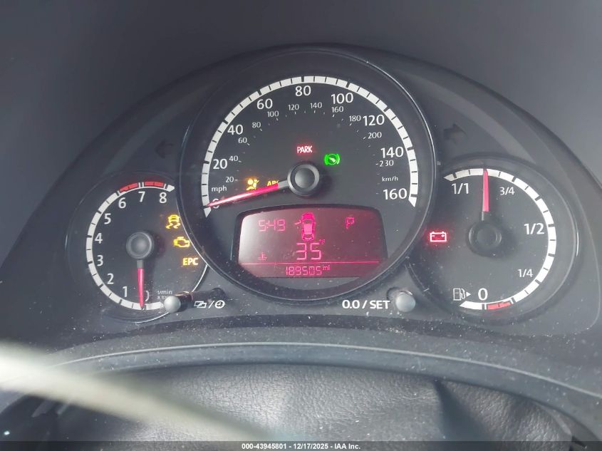 2015 Volkswagen Beetle 1.8T Fleet Edition VIN: 3VWF17AT2FM642196 Lot: 43945801