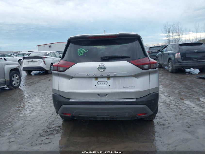 2021 Nissan Rogue Sl Intelligent Awd VIN: JN8AT3CB9MW223154 Lot: 43945802