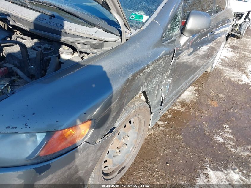 2008 Honda Civic Lx VIN: 2HGFA16598H314948 Lot: 43945803