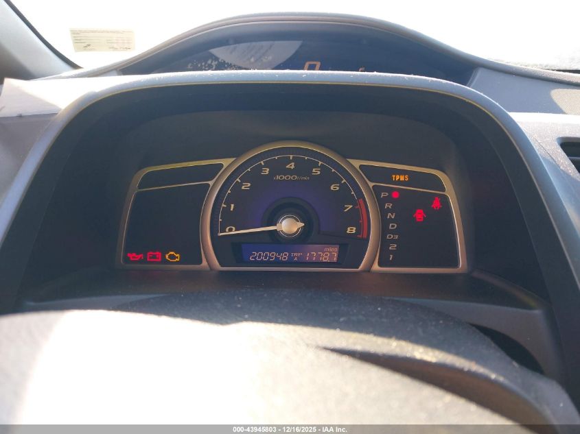 2008 Honda Civic Lx VIN: 2HGFA16598H314948 Lot: 43945803