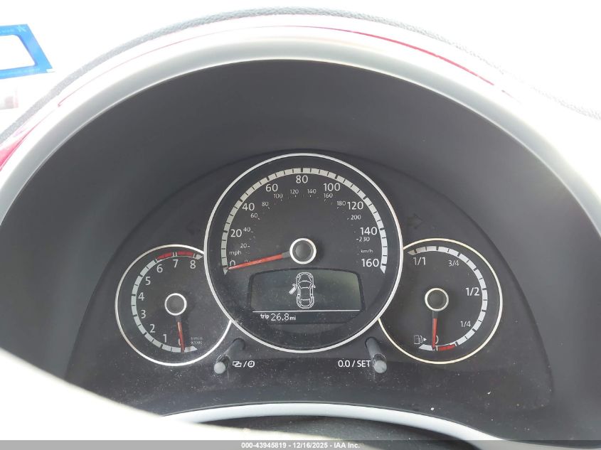 2014 Volkswagen Beetle 2.5L VIN: 3VWJX7AT6EM630947 Lot: 43945819