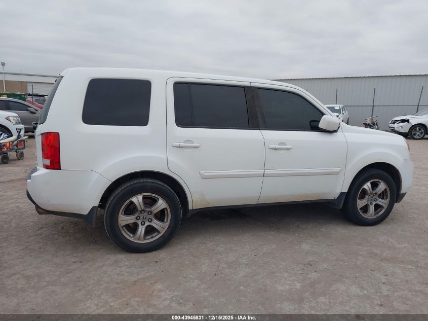 2014 Honda Pilot Ex-L VIN: 5FNYF3H73EB006548 Lot: 43945831