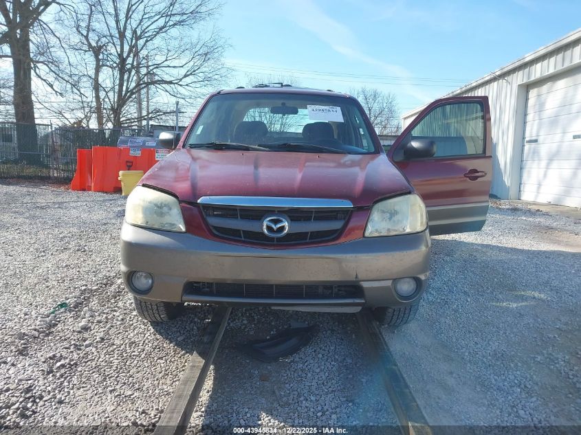 2003 Mazda Tribute Lx V6 VIN: 4F2YZ04163KM30717 Lot: 43945834