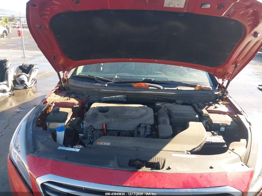 2017 Hyundai Sonata Se VIN: 5NPE24AF2HH535307 Lot: 43945838