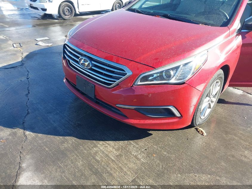 2017 Hyundai Sonata Se VIN: 5NPE24AF2HH535307 Lot: 43945838