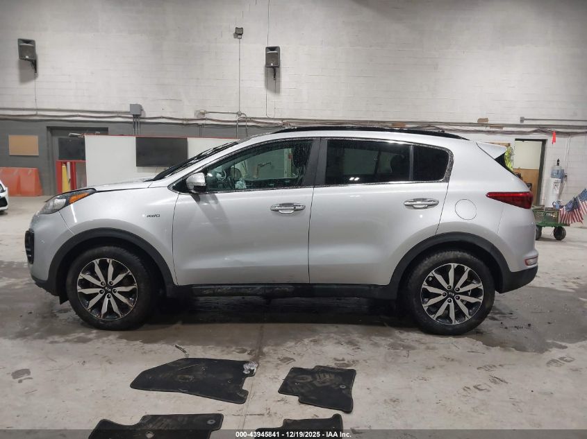 2018 Kia Sportage Ex VIN: KNDPNCAC3J7377005 Lot: 43945841