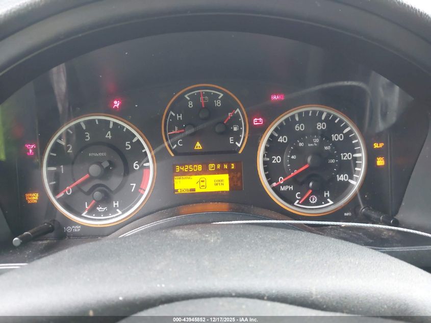 2008 Nissan Armada Se VIN: 5N1AA08D88N626916 Lot: 43945852