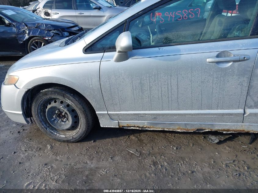 2006 Honda Civic Lx VIN: 2HGFA16586H526236 Lot: 43945857