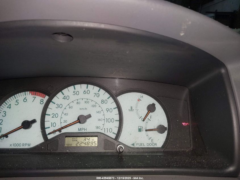 2004 Toyota Corolla Le VIN: 2T1BR38EX4C173861 Lot: 43945873