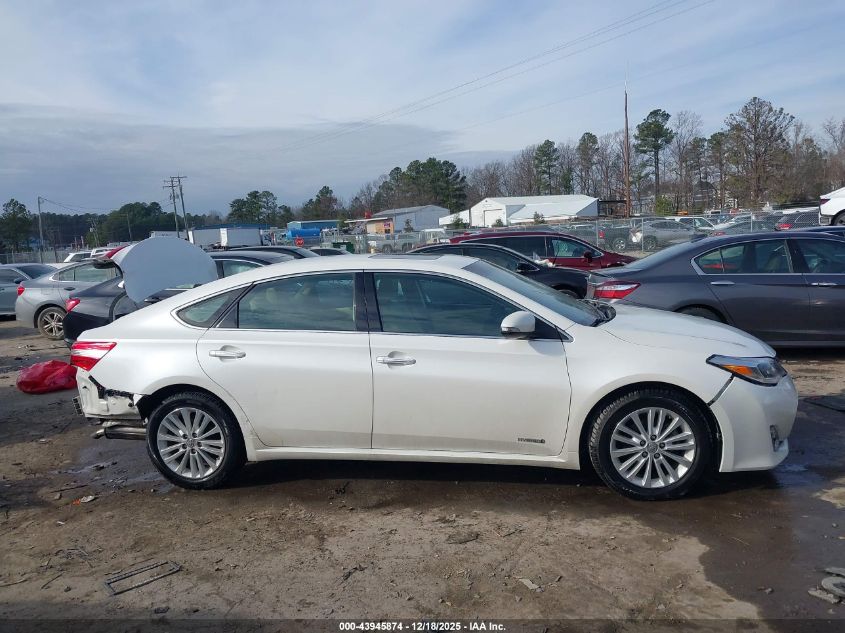 2013 Toyota Avalon Hybrid Xle Premium VIN: 4T1BD1EB6DU017859 Lot: 43945874