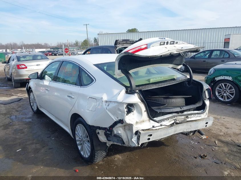 2013 Toyota Avalon Hybrid Xle Premium VIN: 4T1BD1EB6DU017859 Lot: 43945874
