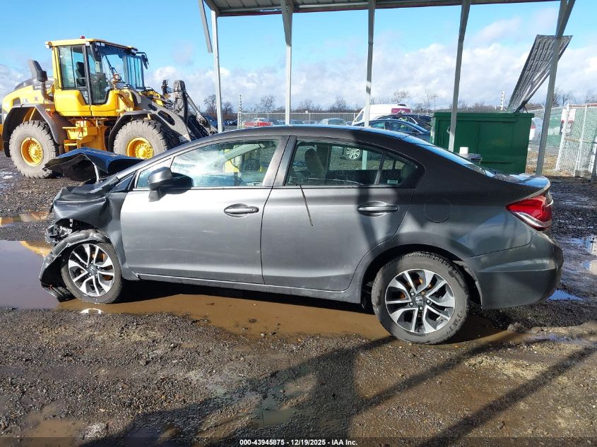 2013 Honda Civic Ex VIN: 2HGFB2F81DH535354 Lot: 43945875