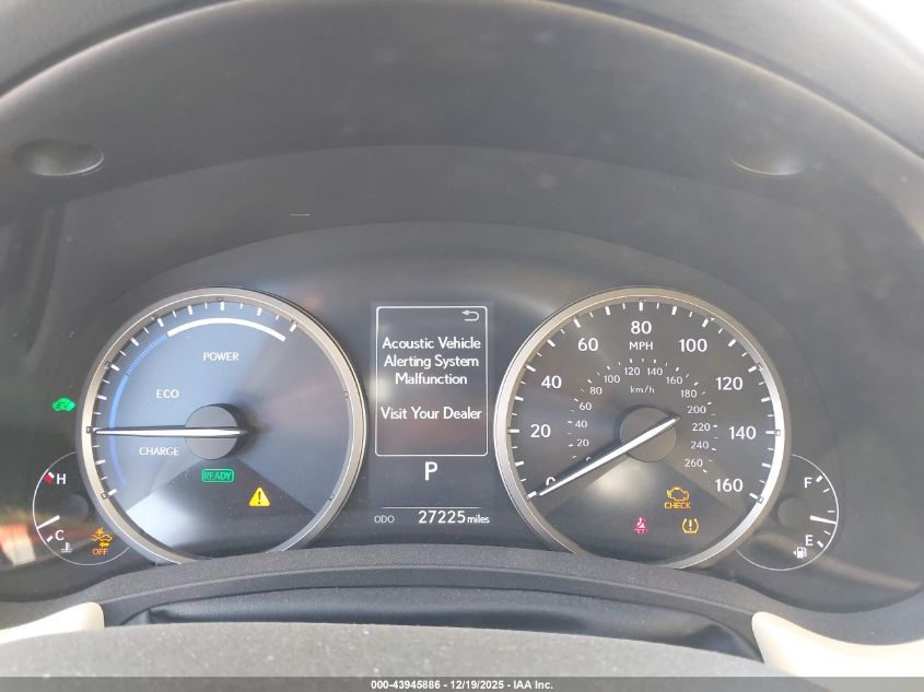 2021 Lexus Nx 300H VIN: JTJGJRDZ4M5014515 Lot: 43945886