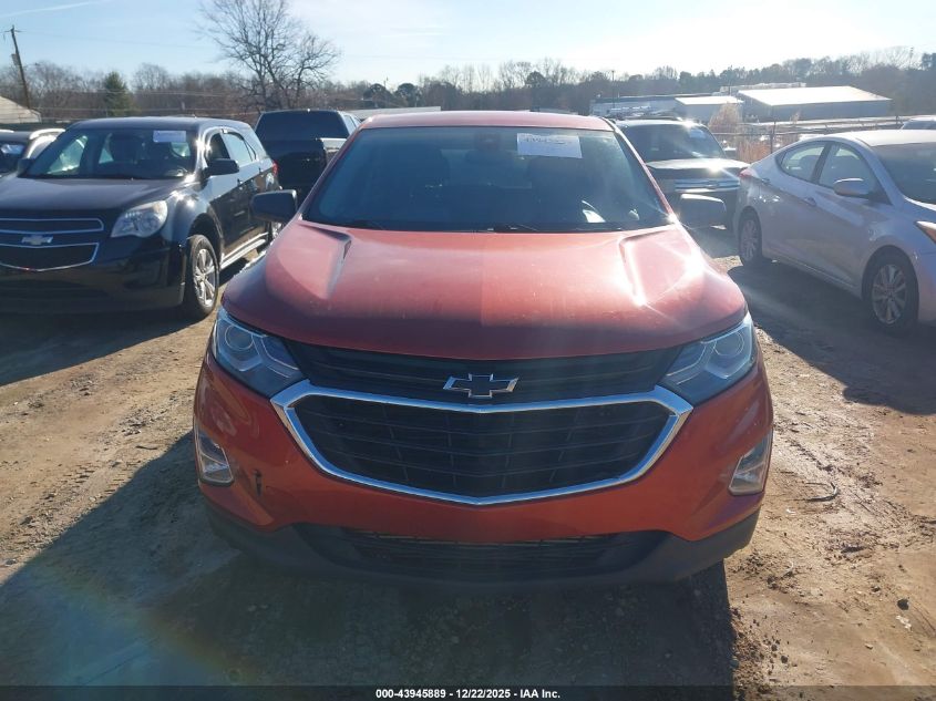 2020 Chevrolet Equinox Fwd Ls VIN: 2GNAXHEV4L6108711 Lot: 43945889