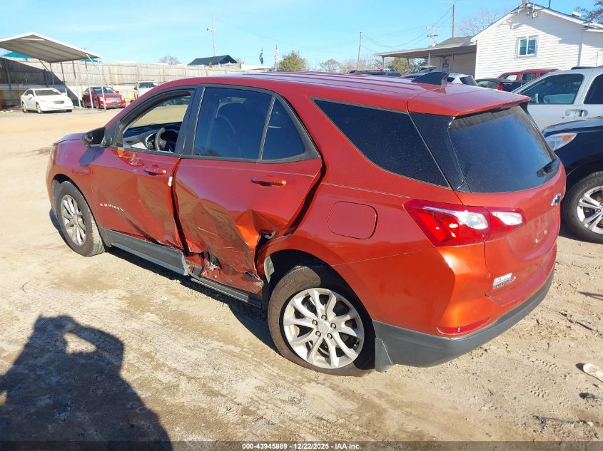 2020 Chevrolet Equinox Fwd Ls VIN: 2GNAXHEV4L6108711 Lot: 43945889