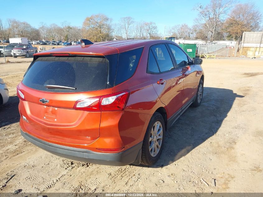 2020 Chevrolet Equinox Fwd Ls VIN: 2GNAXHEV4L6108711 Lot: 43945889