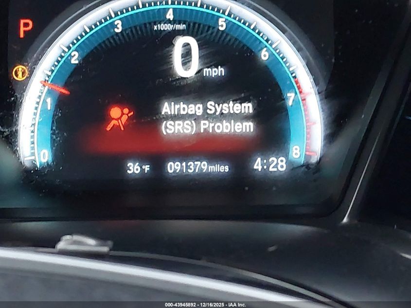 2018 Honda Civic Ex VIN: 2HGFC2F77JH503461 Lot: 43945892