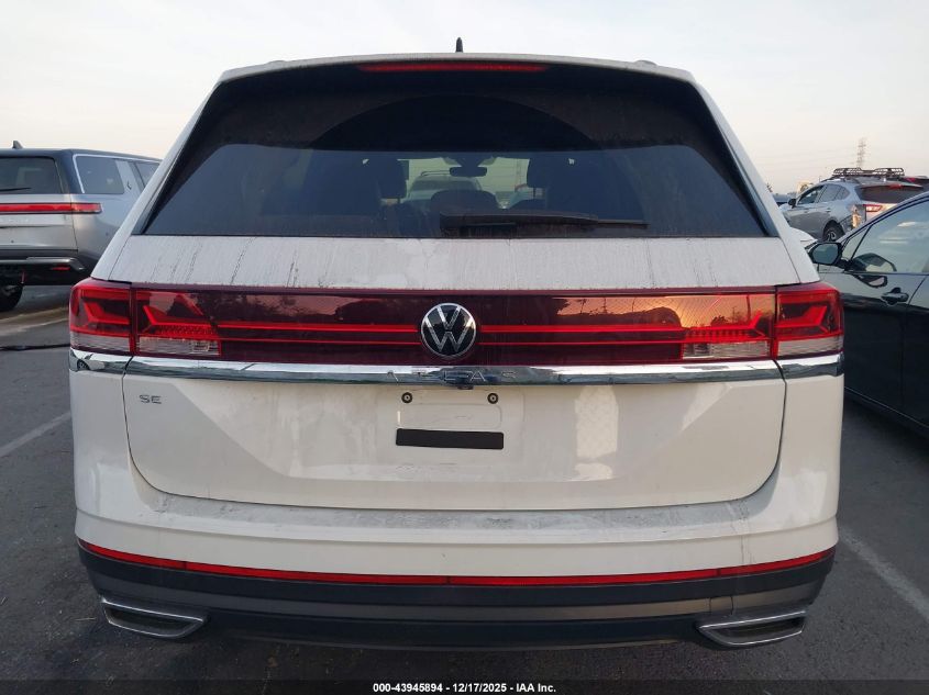 2024 Volkswagen Atlas 2.0T Se VIN: 1V2DR2CA7RC590487 Lot: 43945894