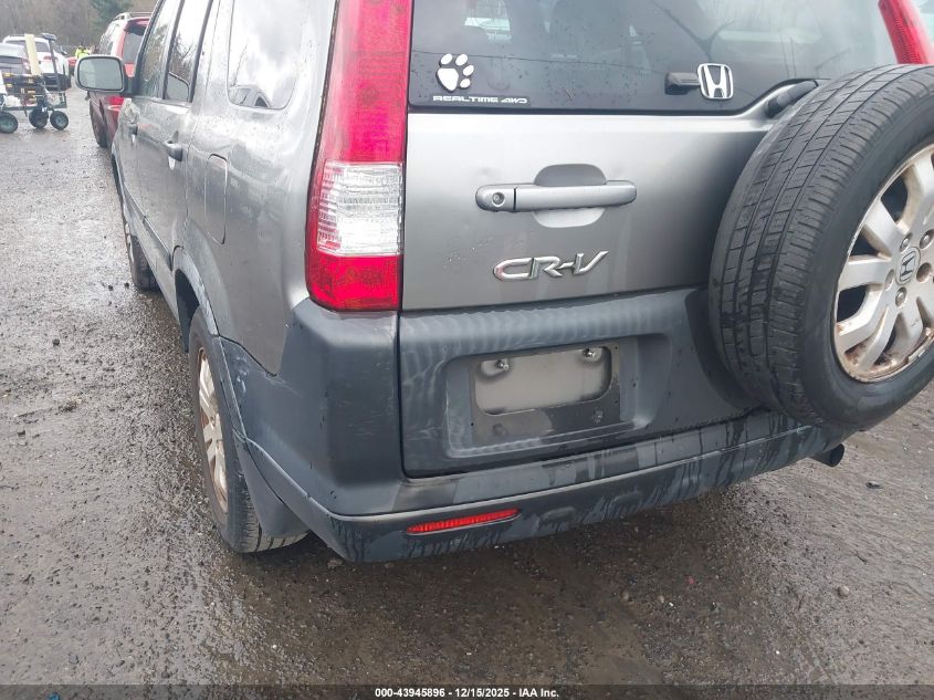 2006 Honda Cr-V Ex VIN: JHLRD78876C055716 Lot: 43945896