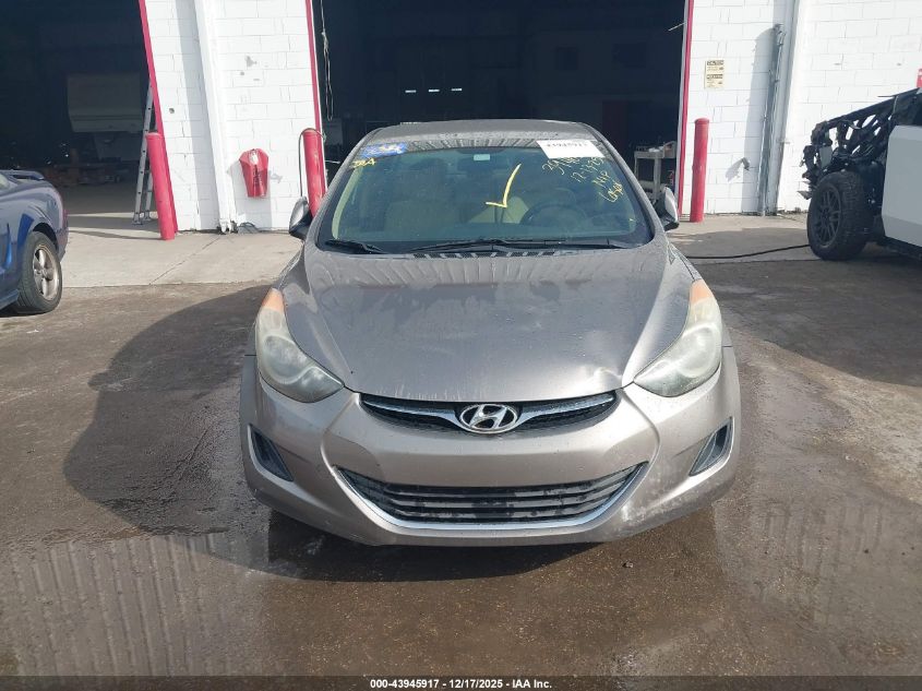 2013 Hyundai Elantra Gls VIN: 5NPDH4AE4DH394669 Lot: 43945917